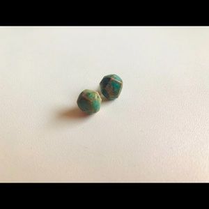 2/$20 stunning turquoise studs